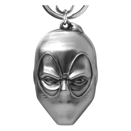 Marvel Metal Keychain Deadpool's Mask - Kovová klíčenka Maska Deadpoola fotografii produktu