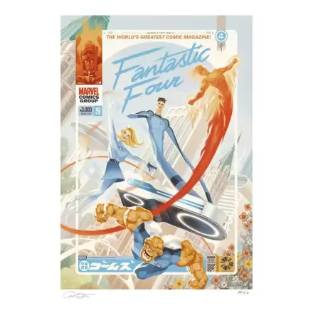 Marvel Fantastic Four #48 Umělecký tisk Marvel's First Family: The Fantastic Four! 61 x 41 cm - bez rámu fotografii produktu