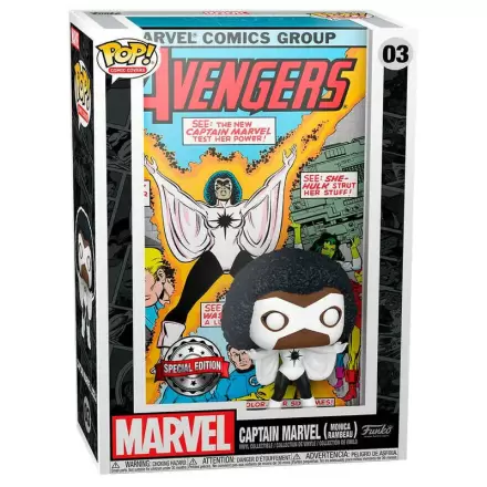 Marvel POP! Art Cover Vinylová Figurka Captain Marvel fotografii produktu