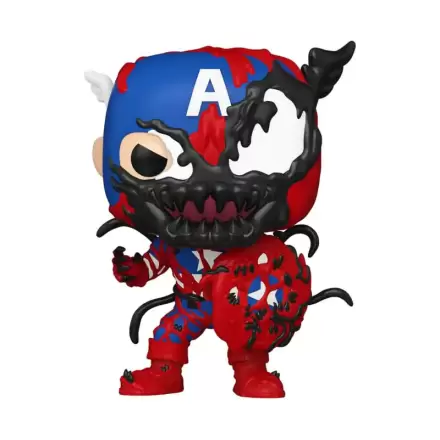 Marvel Funko POP! Vinylová figurka Carnageized - Captain America 9 cm termékfotója