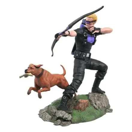 Marvel Comic Gallery PVC socha Hawkeye s Pizza Dog 23 cm termékfotója