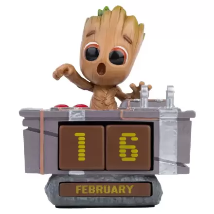 Marvel Guardians of the Galaxy Groot tlačítko smrti 3D věčný kalendář termékfotója