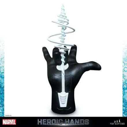 Marvel Heroic Hands Socha v životní velikosti #1B Spider-Man Black Suit 26 cm termékfotója