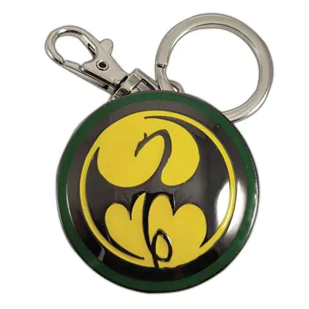 Marvel Iron Fist Logo kovový přívěsek na klíče fotografii produktu