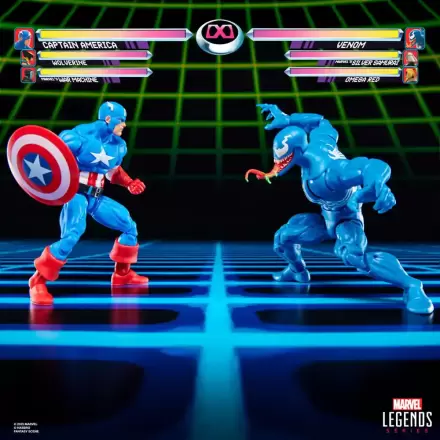 Marvel Legends Gamerverse Akční figurka 2-Pack Captain America vs. Venom 15 cm fotografii produktu
