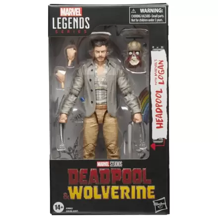 Marvel Legends Series Deadpool & Wolverine - Headpool s figurkou Marvels Logan 15 cm termékfotója