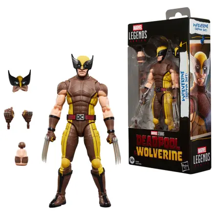 Marvel Legends Series Deadpool & Wolverine - figurka Wolverine Brown Suit 15cm fotografii produktu
