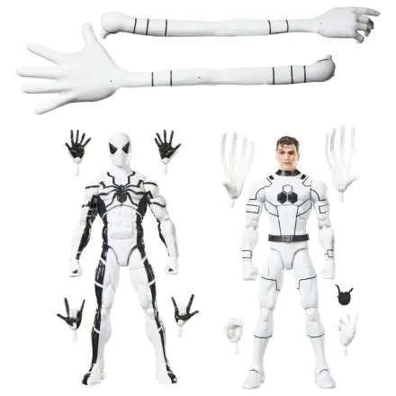 Marvel Legends Series Fantastic Four Mister Fantastic & Spiderman set 2 figurek 15cm fotografii produktu
