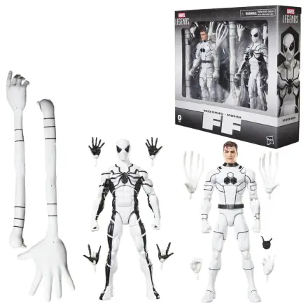 Marvel Legends Series Fantastic Four Mister Fantastic & Spiderman set 2 figurek 15cm fotografii produktu