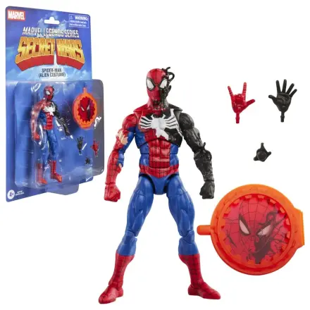 Marvel Legends Series Secret Wars Spiderman Alien Costume figurka 15cm fotografii produktu