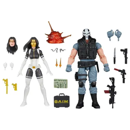 Marvel Legends Series Super Villains Madame Masque & Crossbones balení 2 figurek 15 cm fotografii produktu