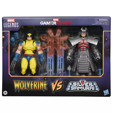 Marvel Legends Wolverine & Silver Samurai Gameverse balení 2 figurky 15 cm fotografii produktu