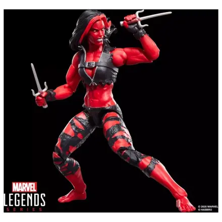 Marvel Red She-Hulk Figure Legends Series 15 cm figurka fotografii produktu
