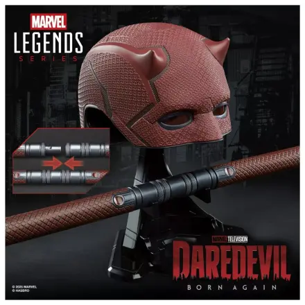 MARVEL Přilba a obušek Billy klub Premium replika pro roleplay ze série Daredevil Legend fotografii produktu