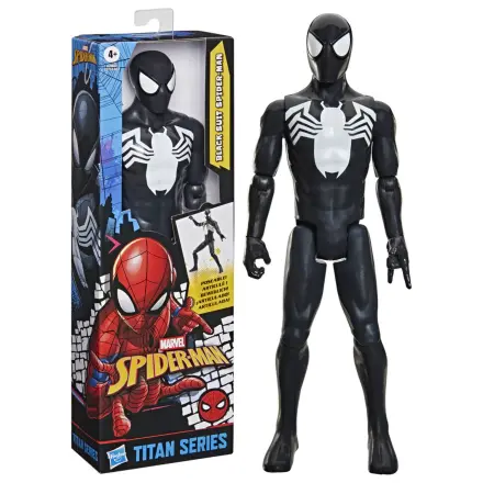 Marvel Spider-Man Titan Series Black Suit Spider-Man figurka 30 cm fotografii produktu