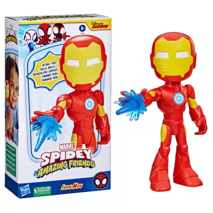 Marvel Spidey Amazing Friends Iron Man figurka 22 cm fotografii produktu