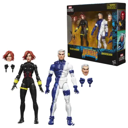 Marvel The Avengers Black Widow a Quicksilver sada 2 figurek 15cm fotografii produktu