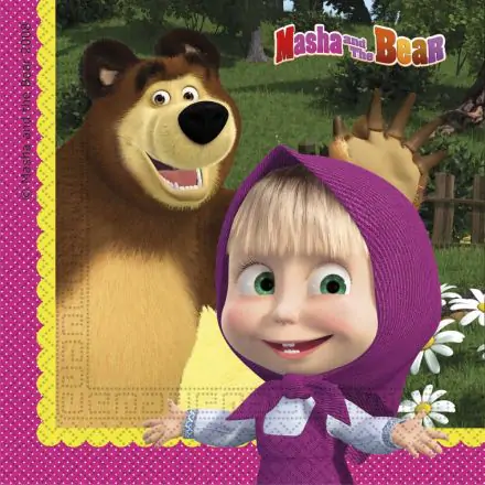Masha and the Bear Ubrousky 20 ks fotografii produktu
