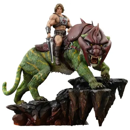 Masters of the Universe Art Scale socha 1/10 He-Man a Battle Cat 33 cm fotografii produktu