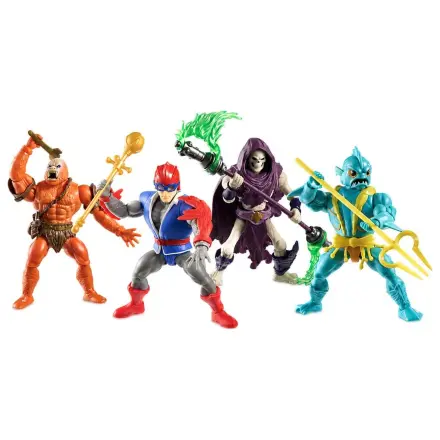 Masters of the Universe Origins akční figurky 4-Pack Battle for Subternia 14 cm fotografii produktu