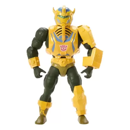Masters of the Universe x Transformers Akční figurka Bumblebee Armor Man-At-Arms heo European Exclusive 14 cm fotografii produktu