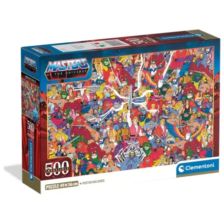 Masters of the Universe Impossible 500dílné kompaktní puzzle fotografii produktu