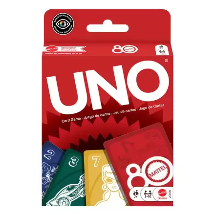 Mattel 80. výročí UNO karetní hra Ruby Red fotografii produktu