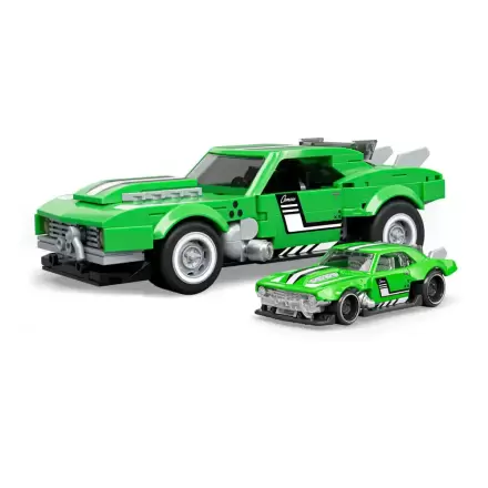 Mattel Brick Shop Hot Wheels Speed Series stavebnice 1/32 Custom '68 Camaro fotografii produktu