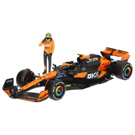 Mclaren Norris MCL38 F1 kovové auto fotografii produktu