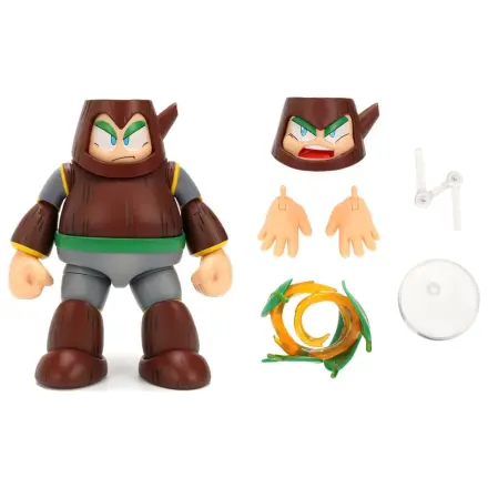 Mega Man akční figurka Wood Man 11 cm fotografii produktu