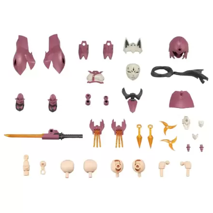 Megalomaria Unlimited Universe Model Kit Accessory Set Metamorphose Unit Exarmor Ninja Fox – modelářská sada příslušenství termékfotója