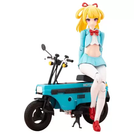 Megami Device Buster Doll Series Sestavitelná plastová stavebnice 1/1 Knight Alice s Honda AB12 Motocompo 15 cm fotografii produktu
