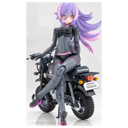Megami Device Puni Mofu Racing Lang with Honda plastikový model 14 cm fotografii produktu