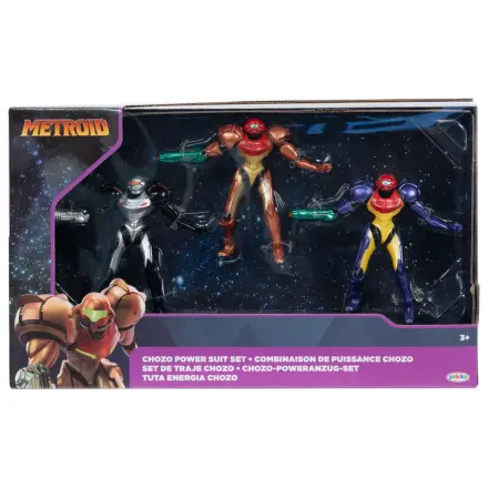 Metroid balení 3 figurek 6cm fotografii produktu
