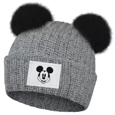 Mickey Mouse pletená čepice s bambulí 56/58 cm fotografii produktu