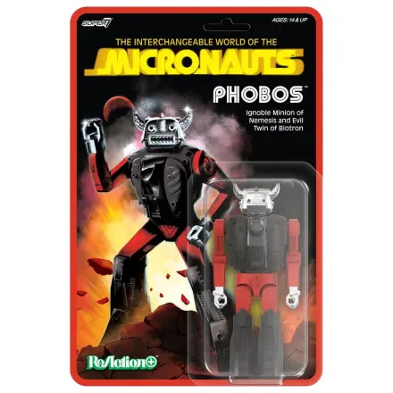 Micronauts ReAction+ Akční figurka Vlna 04 Phobos fotografii produktu