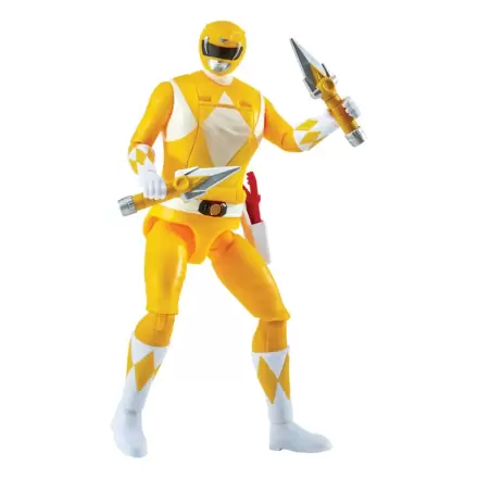 Mighty Morphin Power Rangers Action Figure Auto-Morphin Yellow Ranger 12 cm Akční Figurka fotografii produktu