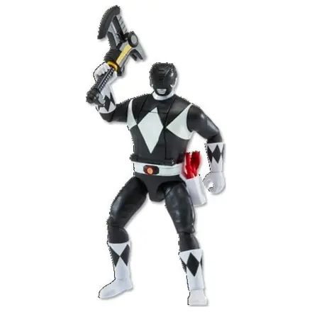 Mighty Morphin Power Rangers Season 2 Auto-Morphin akční figurka Black Ranger fotografii produktu
