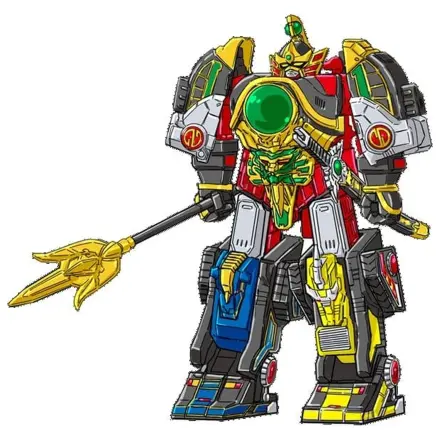 Mighty Morphin Power Rangers Thunder Megazord s figurkou s mečem Mega Power 28 cm fotografii produktu