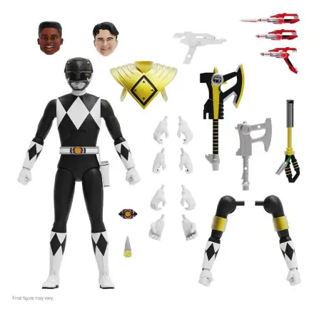 Mighty Morphin Power Rangers Ultimates akční figurka Black Ranger 18 cm termékfotója