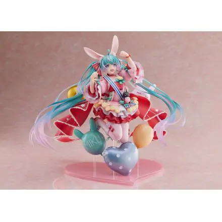 Miku Hatsune PVC Socha 1/7 Miku Hatsune Birthday 2021 (Pretty Rabbit Ver.) od Spiritale 21 cm fotografii produktu
