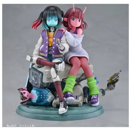 Milky Subway The Galactic Limited Express PVC figurky 2-Pack Chiharu & Makina 18 cm fotografii produktu