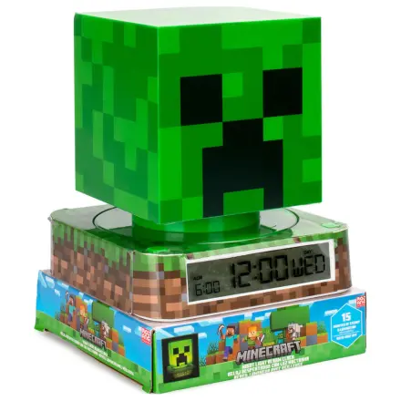 Minecraft 3D lampa s budíkem fotografii produktu