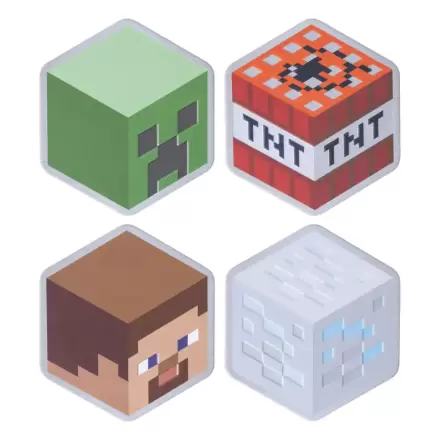 Minecraft Podtácky 4-balení fotografii produktu