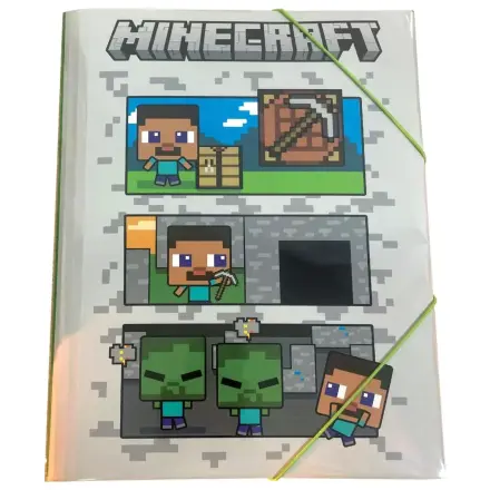Minecraft Block World A4 gumičková složka fotografii produktu
