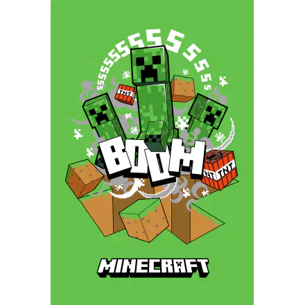 Minecraft Boom Creeper polar fleecová deka fotografii produktu