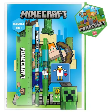 Minecraft Characters A5 papírnická velká sada fotografii produktu