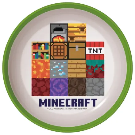 Minecraft Crafters protiskluzový mikrodezinfekční hluboký talíř fotografii produktu