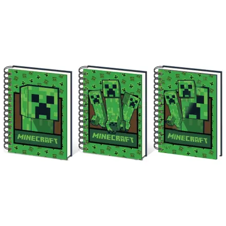 Minecraft Creeper A5 lentikulární zápisník fotografii produktu