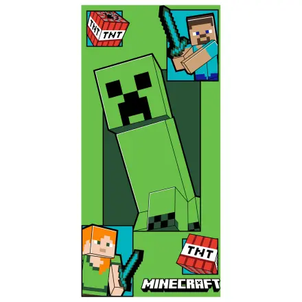 Minecraft Creeper Coming ručník 70x140cm fotografii produktu